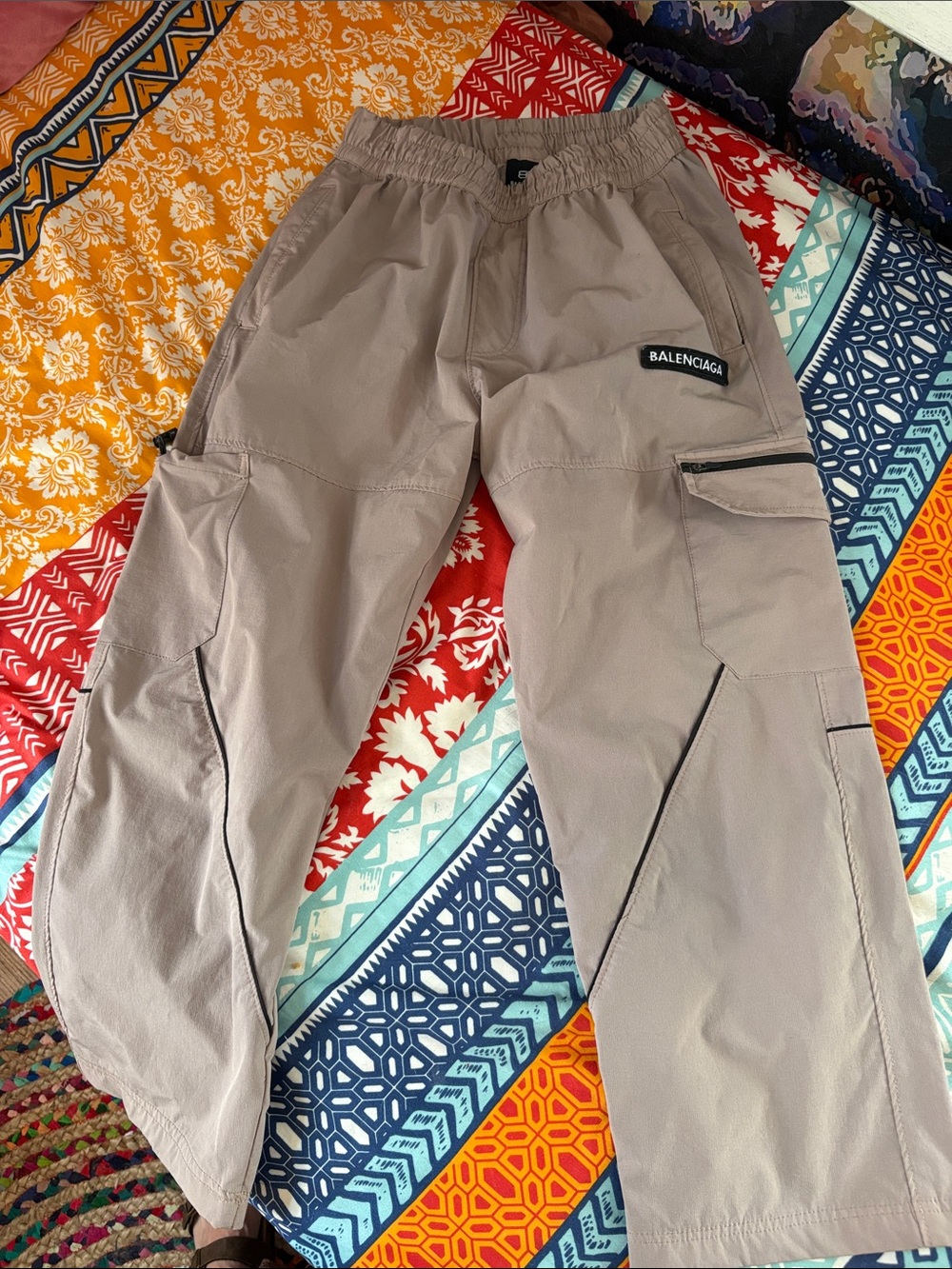Men’s Taupe/Beige Cargo Pants